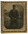 (PHOTOGRAPHY--PULLMAN PORTERS.) Two early images of Pullman porters.